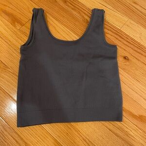 Black athleta tank size large